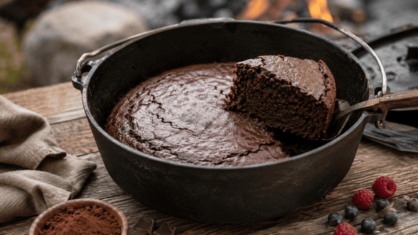 Schokokuchen aus dem Dutch Oven
