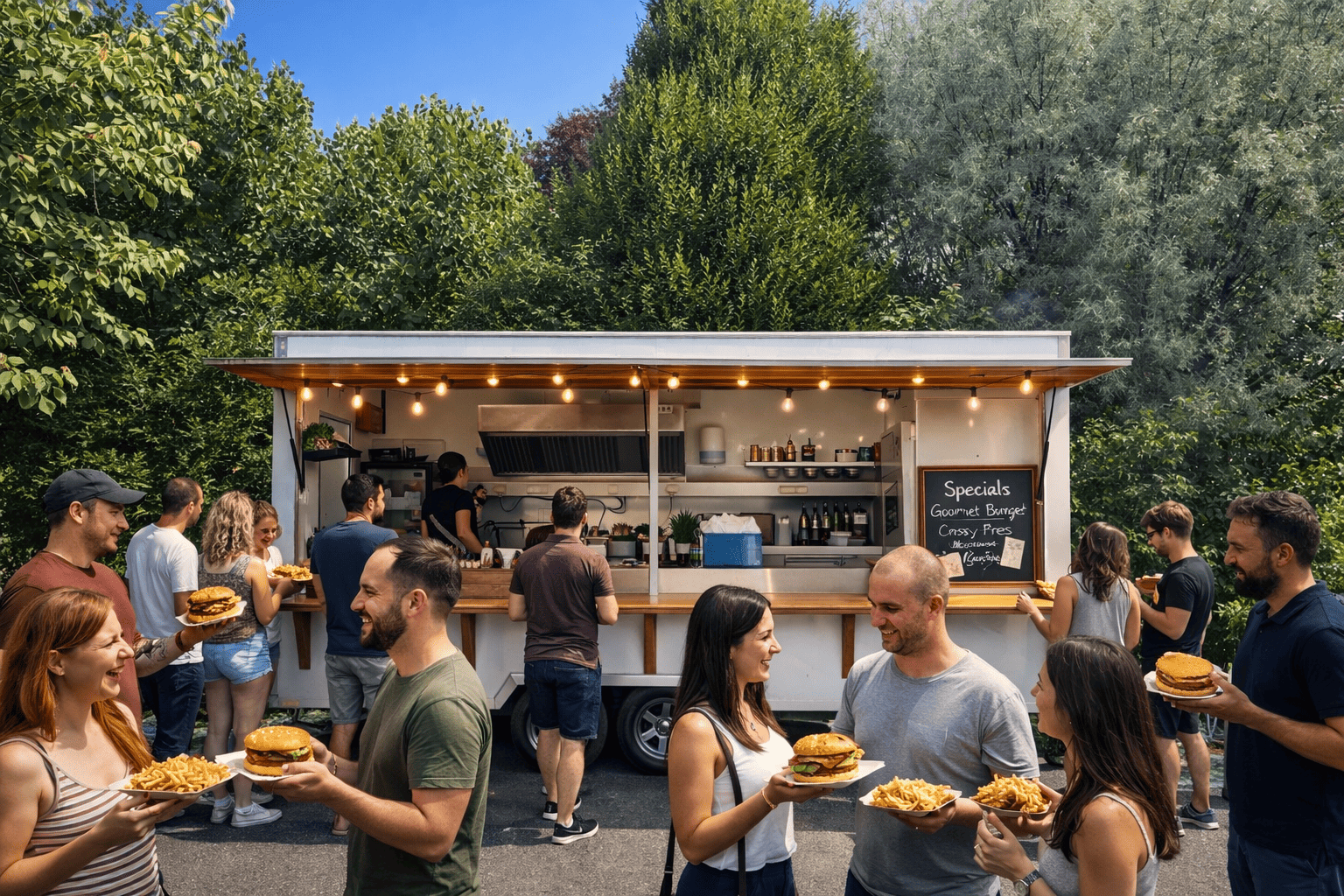 Foodtruck von Jürgen Gschwendtner bei einem Event mit Grill Catering und BBQ-Catering in Wien und Niederösterreich